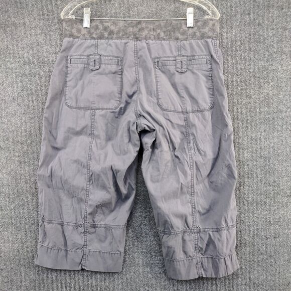 Nike ACG Women's All Conditions Capri Pants Gray 8M Patch Pocket Flat Front - Picture 3 of 11